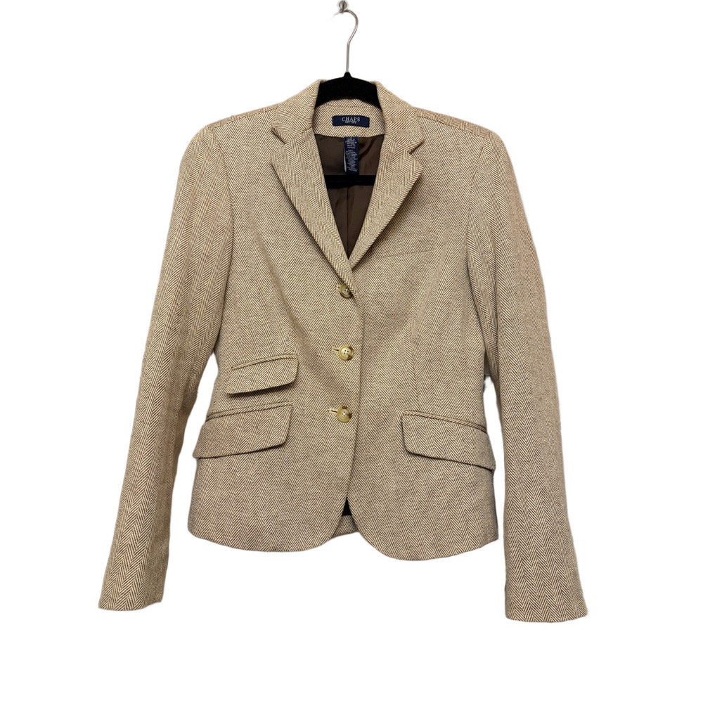 Chaps Women's Cream Blazer